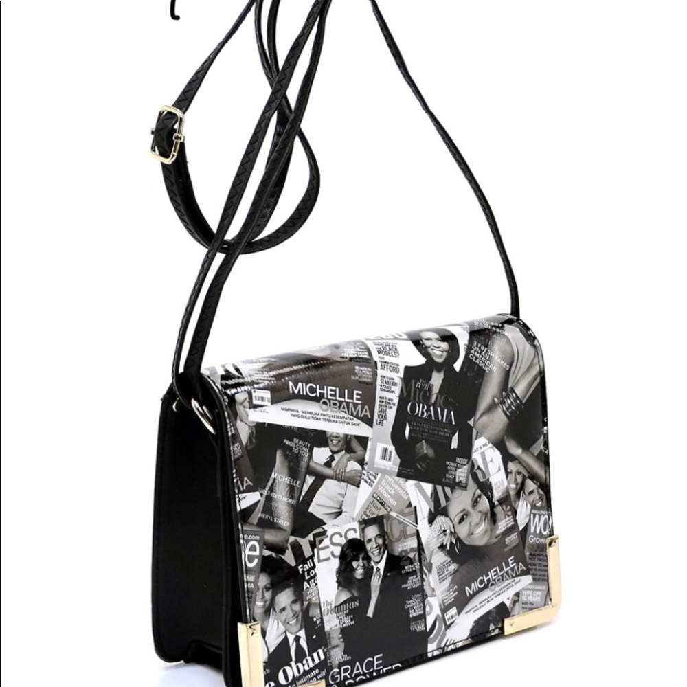 OBAMA Crossbody Magazine Flap Over 🦋NWT
